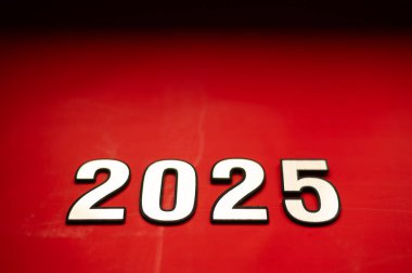 2025 metni Mutlu yıllar arkaplanı 