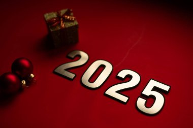 2025 metni Mutlu yıllar arkaplanı 