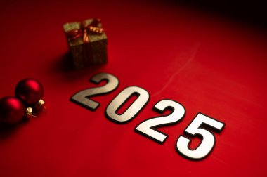 2025 metni Mutlu yıllar arkaplanı 