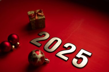 2025 metni Mutlu yıllar arkaplanı 