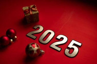 2025 metni Mutlu yıllar arkaplanı 