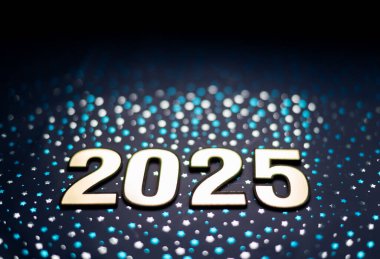 2025 metni Mutlu yıllar arkaplanı 