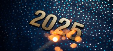 2025 metni Mutlu yıllar arkaplanı 