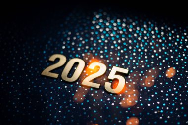 2025 metni Mutlu yıllar arkaplanı 