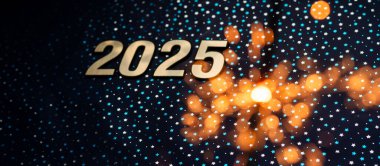 2025 metni Mutlu yıllar arkaplanı 