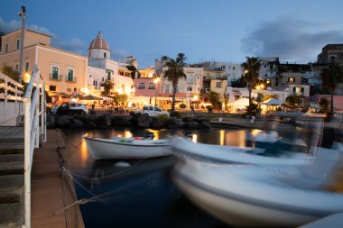 Forio ile manzara, Ischia Adası, İtalya