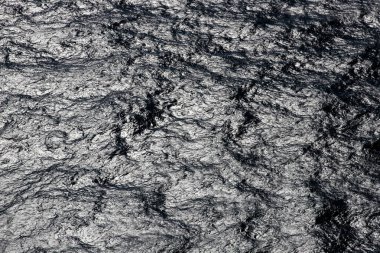 Mavi dalgaların soyut hava görünümü