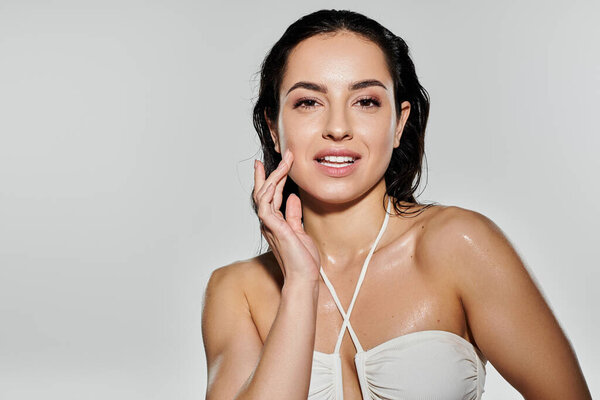 Beauty enthusiast shares her glowing skincare routine with confidence.