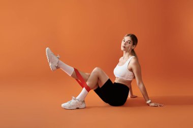 Kararlı bir sporcu pratik yaparken duygularını ifade eder.