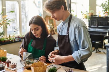İki nişanlı sanatçı, yaratıcılık ve doğal güzelliklerle çevrili eşsiz bir projede birlikte çalışıyorlar..