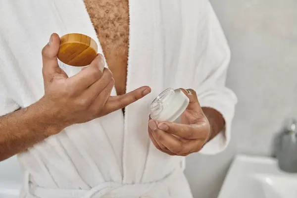 Relaxation and self care ritual in a tranquil home setting. — Stock Photo