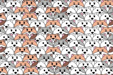 Baş köpek arkaplanı tasviri.