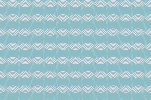 Illustration Pattern Soft Blue Circle Background — Stock Vector