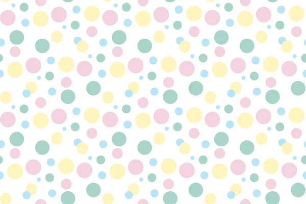 Illustratie Abstractie Patroon Van Multi Cirkel Kleur Witte Achtergrond — Stockvector
