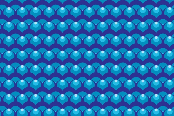 Illustration Motif Abstraction Fond Cercle Bleu — Image vectorielle