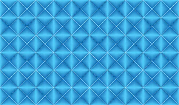 Εικονογράφηση Ταπετσαρία Μοτίβο Στρώμα Του Μπλε Τετράγωνο Φόντο — Διανυσματικό Αρχείο