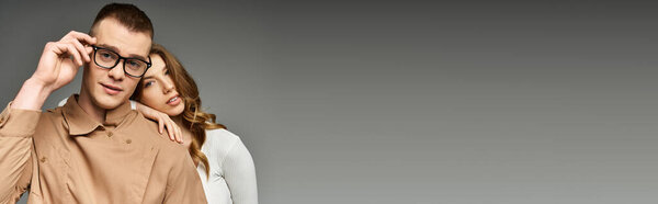 A lovely couple shares a tender moment, surrounded by joy and elegance on their special day.