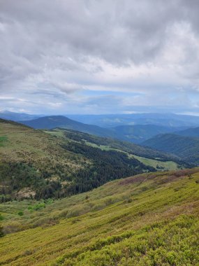 Dağlı güzel bir manzara.