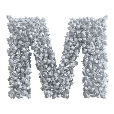 Dişlerden oluşan alfabe, M harfi..