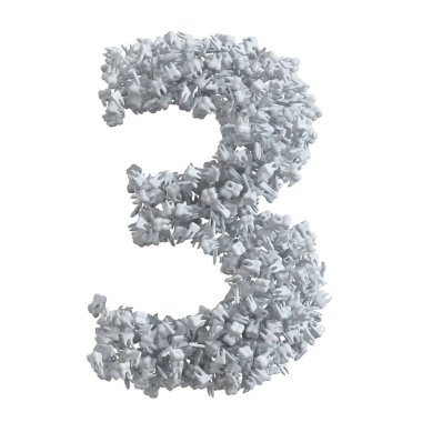 Dişlerden oluşan alfabe, 3 numara..