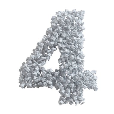 Dişlerden oluşan alfabe, 4 numara..