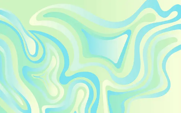 Mavi ve yeşil dalgalı şekilli soyut bir arka plan. Modern bir dokunuşa ihtiyaç duyan dijital tasarımlar, sunumlar, web grafikleri ve sanatsal projeler için uygundur..