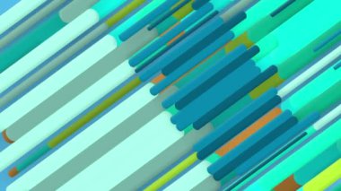 Mavi, yeşil, beyaz, sarı ve turuncu çapraz çizgiler canlı ve soyut bir arkaplan oluşturur. Web tasarım projeleri için harika.