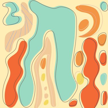 Dalgalı desenli soyut arkaplan