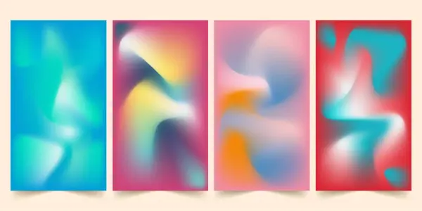 Tasarım için renkli sıvı soyut arkaplanlar
