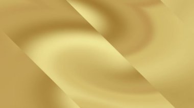 Soyut dalgalarla altın arkaplan, vektör illüstrasyonu