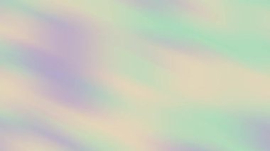 Yumuşak pastel renkler, hafif bir gradyan animasyonla harmanlanır. Sunumlar, videolar ve dijital görüntüler için ideal. İnce dönüşümlü kusursuz döngü. 4k çözünürlüğü
