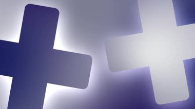 Kusursuz bir 4K döngü animasyonu yaşayın. Soyut çapraz şekiller, hafif değişimler ve hafif parlak bir etki, görsel olarak büyüleyici ve modern bir deneyim yaratıyor..