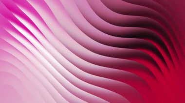 Akışkan dalgalar ekranda pembeden kırmızıya ve ince gölgelere doğru akar. Sunum arkaplanı ve şık tasarım projeleri için idealdir.