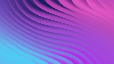 Dinamik dalgalı çizgiler, yaratıcı içerik arkaplanları için parlak ve renkli bir gradyan animasyonuyla sorunsuzca akıyor