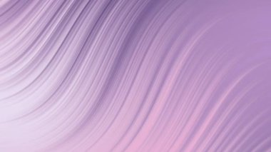 İnce dalgalı çizgiler rahatlatıcı bir eflatun ve pembe eğimli arkaplan oluşturur. Yumuşak hareket grafikleri veya şık metin örtüleri için iyidir.