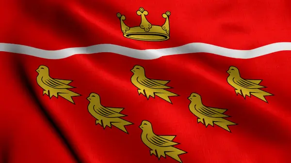 Flag East Sussex ภาพสต็อก