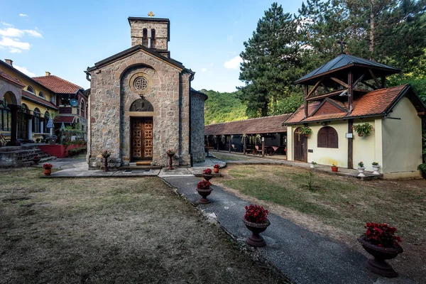 Orthodox Christian Monastery Serbian Monastery John Baptist Manastir Jovanje 13Th — Foto de Stock