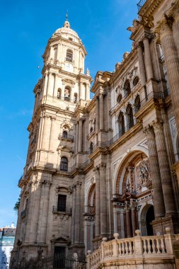 Malaga Katedrali, Hristiyan Kilisesi, Endülüs, İspanya.