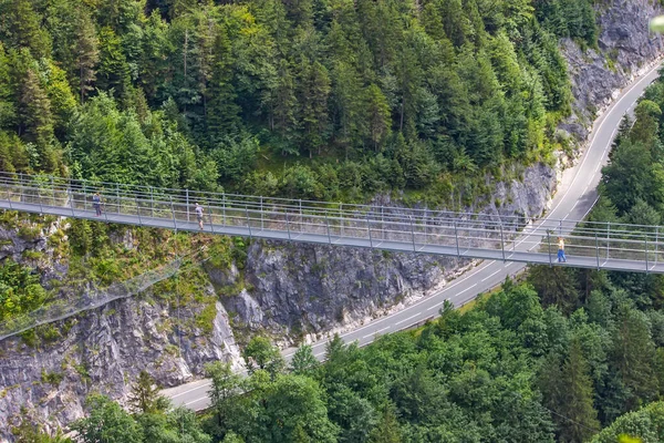 Еренберзький Висячий Міст Лінія 179 Тіроль Австрія — стокове фото