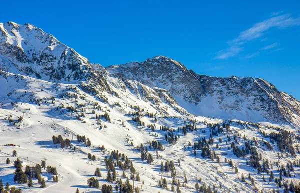 Skigebiet Obertauern Den Österreichischen Alpen — Stockfoto