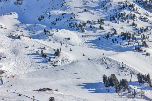 Avusturya Alplerinde Obertauern Kayak Merkezi — Stok fotoğraf