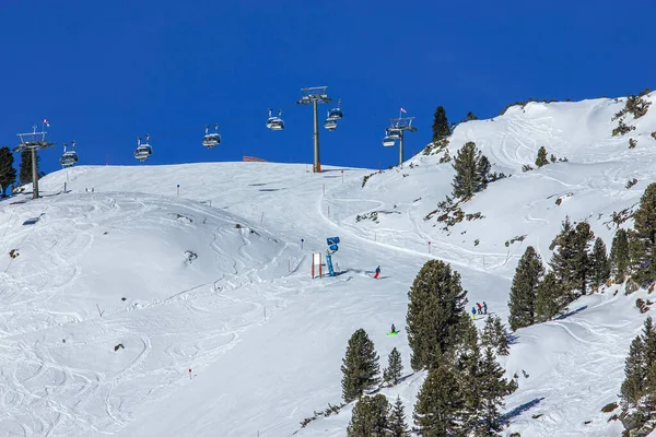 Skidorten Obertauern Österrikiska Alperna — Stockfoto