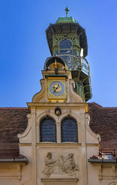 Torre Reloj Glockenspiel Graz Austria —  Fotos de Stock