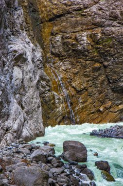 Grindelwald, İsviçre 'deki Buzul Kanyonu