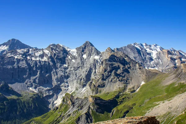 Швейцарські Альпи Юнгфрау Льодовик Шліторн — стокове фото