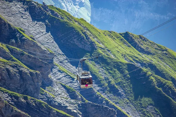 Вид Велику Гондолу Швейцарських Альпах Влітку — стокове фото