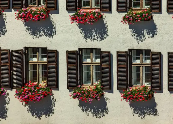 Вид Красивые Здания Мбаппе Австрия — стоковое фото