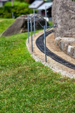 Demiryolunun dış kısmının görüntüsü