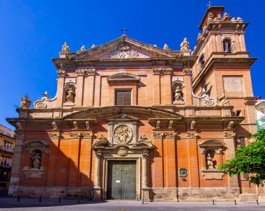 İspanya, Valencia 'daki Iglesia de Santo Toms San Felipe Neri Kilisesi.