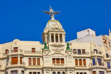 Valencia, İspanya 'daki Union ve Phoenix binası.